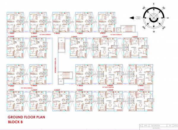  arcade Block B Cluster Plan For Ground Floor