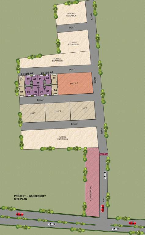  tulip tower Layout Plan