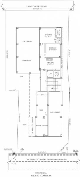  surya-toron Surya Toron Cluster Plan for ground Floor