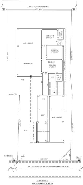  surya toron Surya Toron Cluster Plan for ground Floor