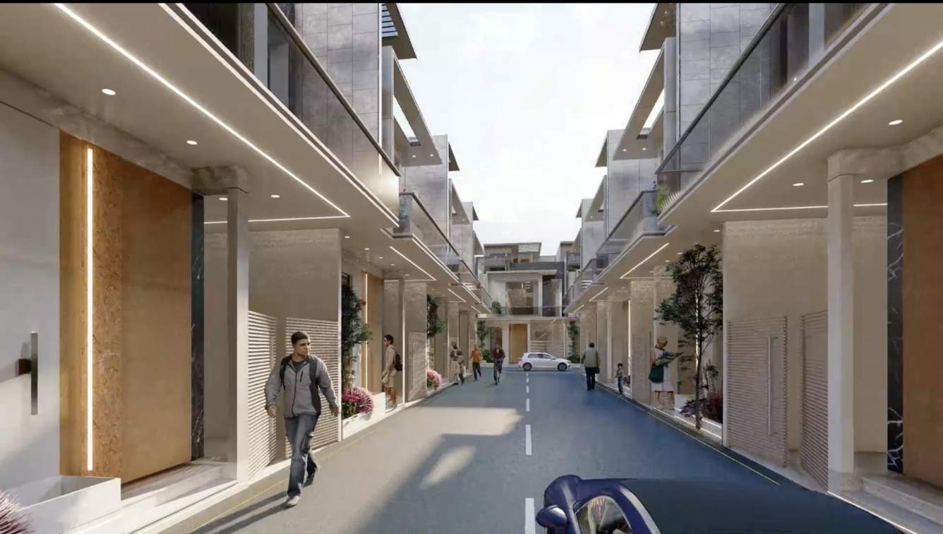 ashiyana grand villas Internal Roads