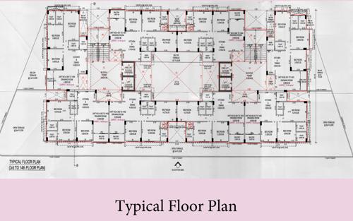  shree-vishnudhara-aashiyana Block A & B Cluster Plan