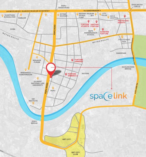  spacelink Location Plan