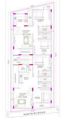  sumukha-samrudhi Building A & B  Cluster Plan