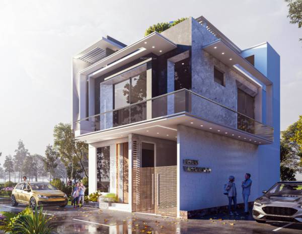 Elevation ashiyana-green Elevation