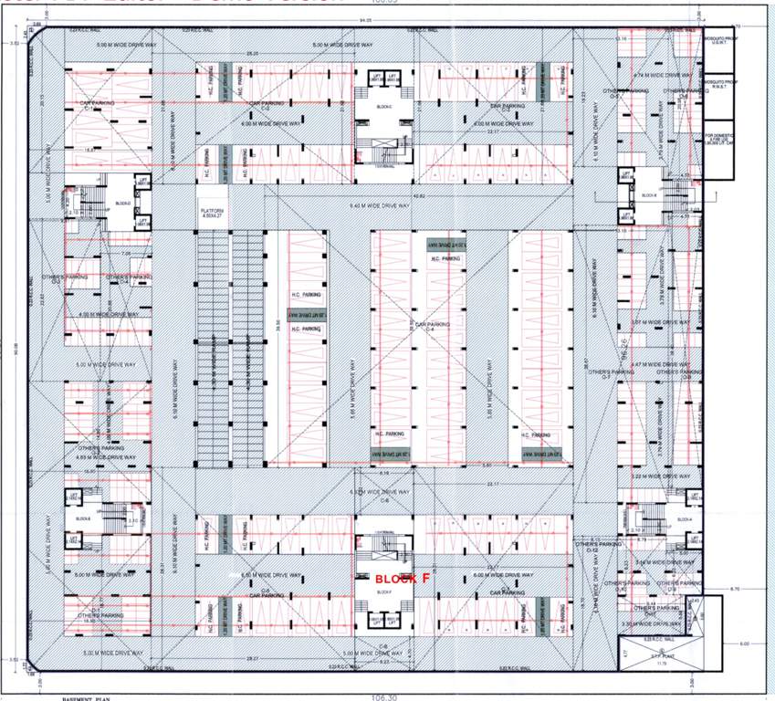  vivanta living block f Vivanta Living Block F Basement Cluster Plan