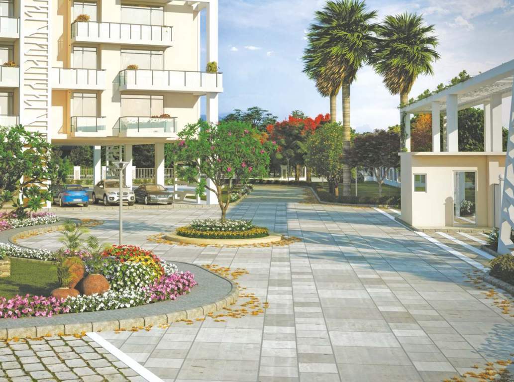  samrat homes Landscape Garden and Tree Planting