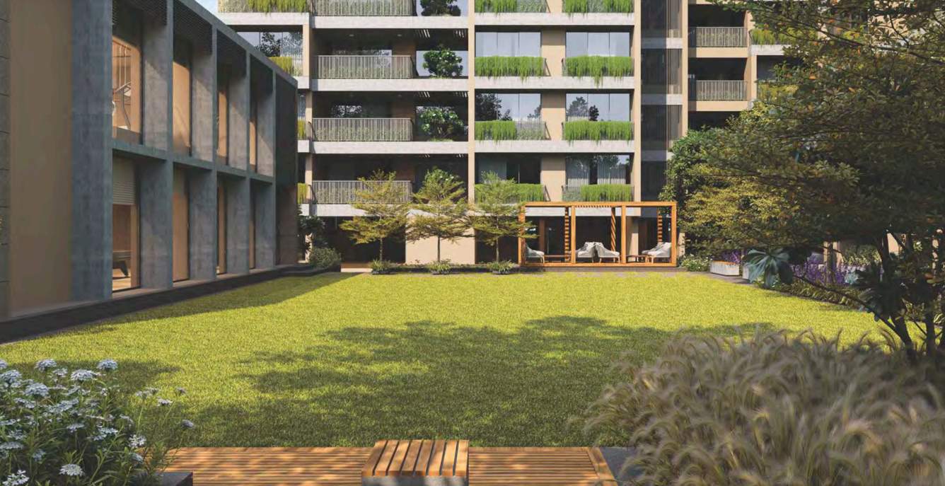  the gold sky villa Landscape Garden and Tree Planting