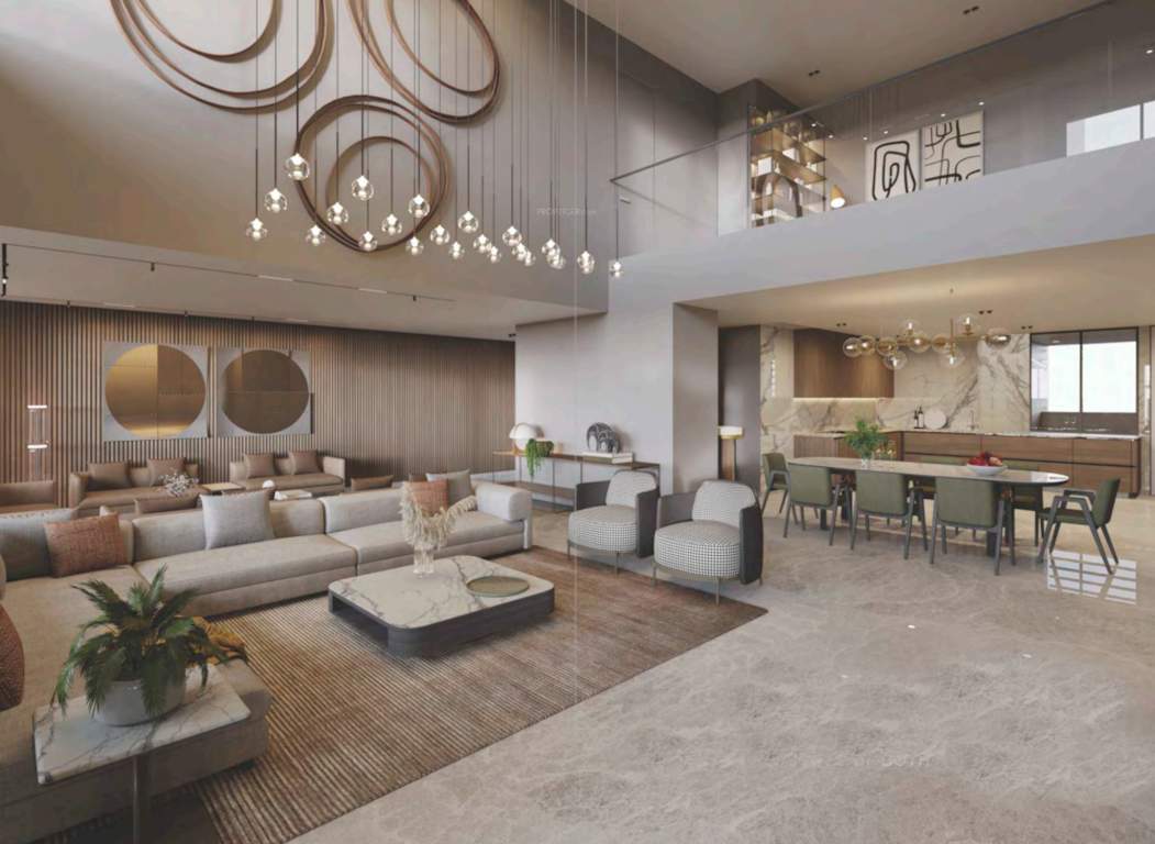  the gold sky villa Living Area