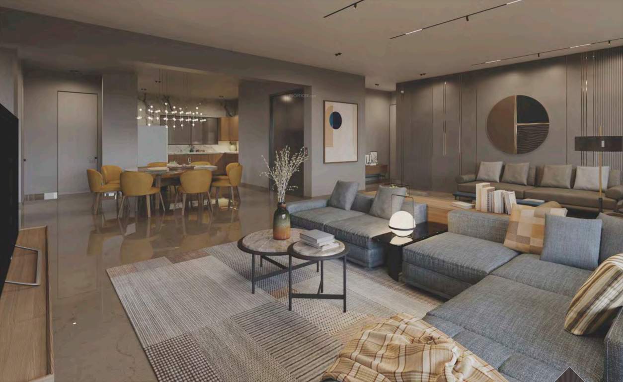  the gold sky villa Living Area