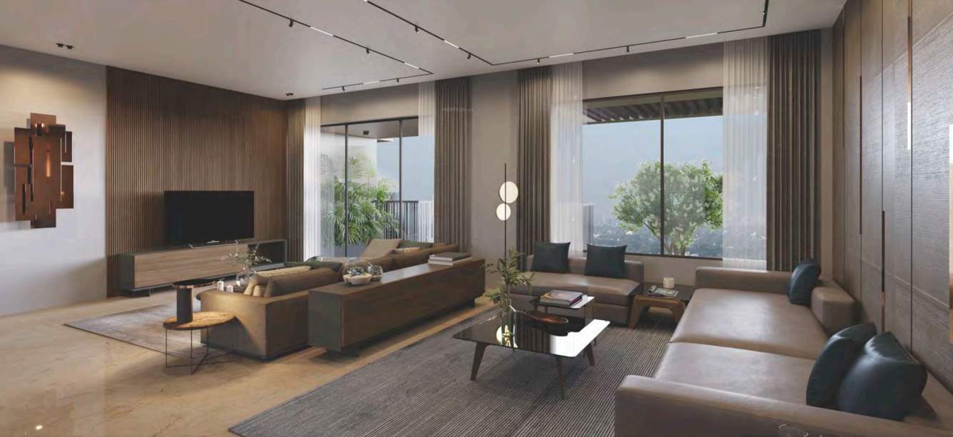  the gold sky villa Living Area