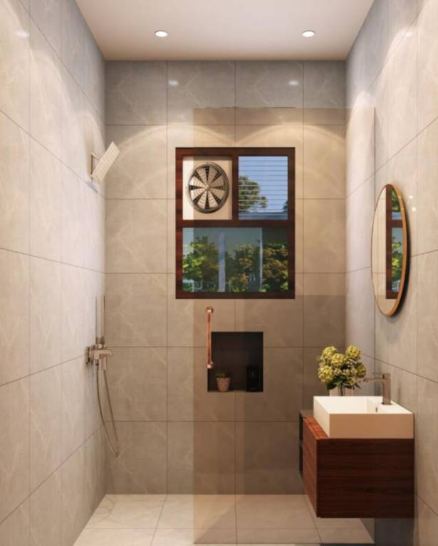 builders luxury floor Bathroom