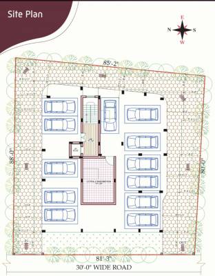  akshayam Akshayam Ground Floor Cluster Plan