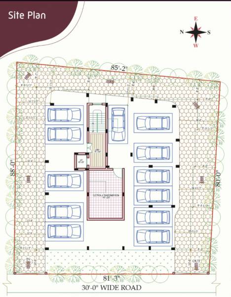  akshayam Akshayam Ground Floor Cluster Plan