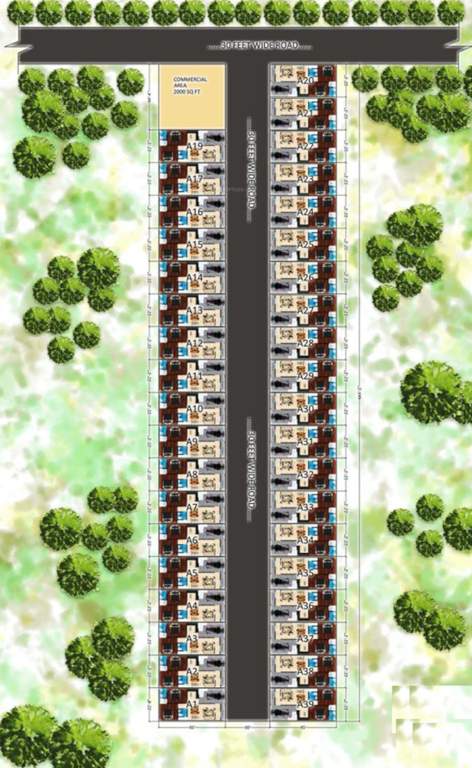  paradise phase 1 Layout Plan