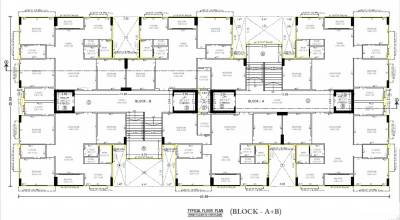  kalpavriksh A, B Cluster Plan From 1st To 13th Floor