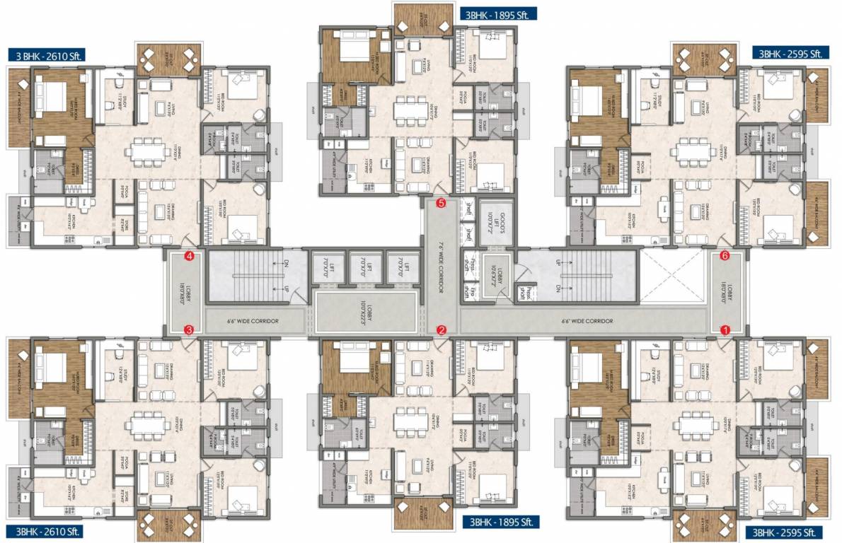  radhey skye Block G Cluster Plan