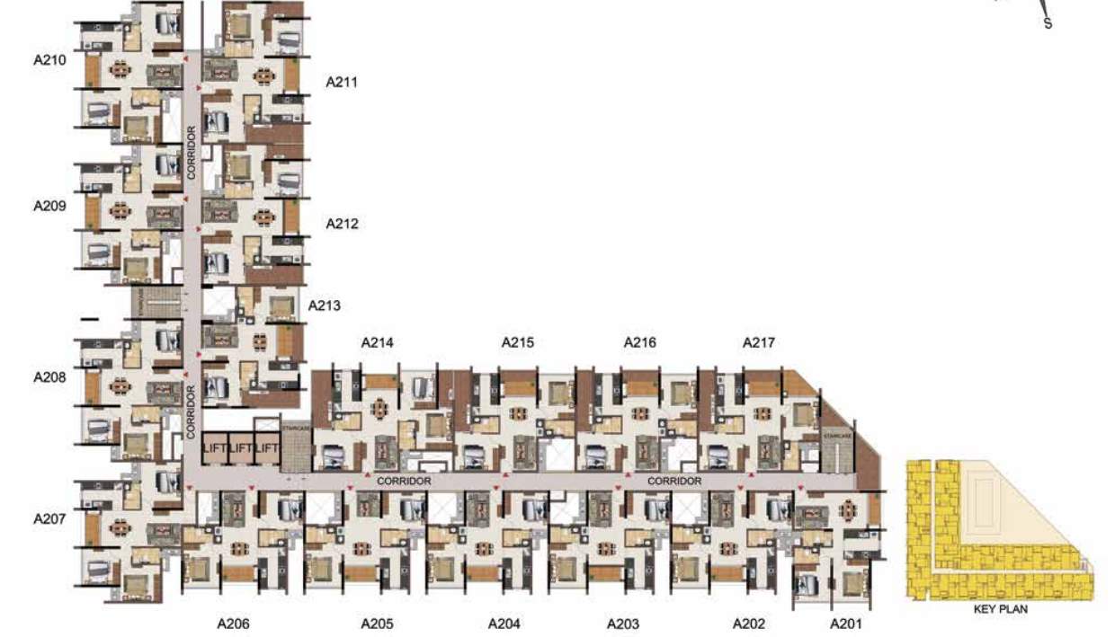  aspires CasaGrand Aspires Cluster Plan