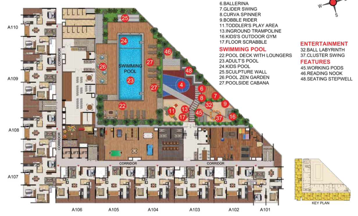  aspires CasaGrand Aspires Cluster Plan