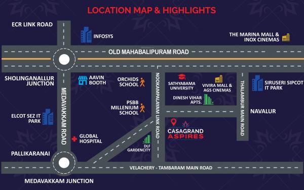  aspires Location Plan