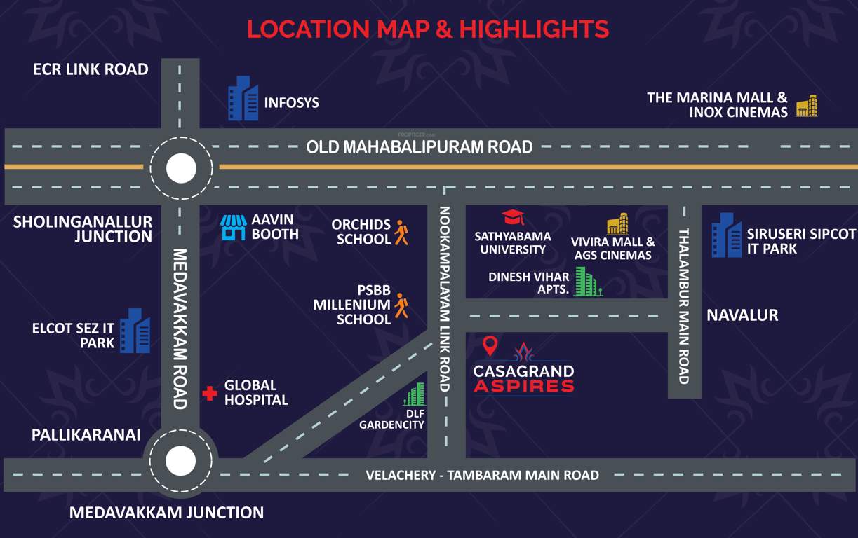  aspires Location Plan