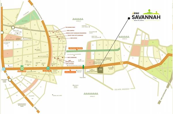  ireo-savannah Location Plan