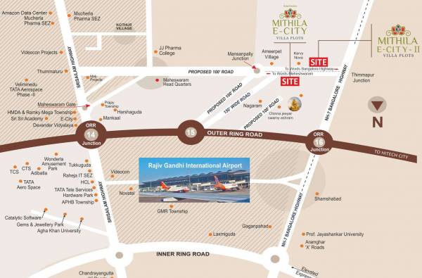  mithila-e-city-2 Location Plan