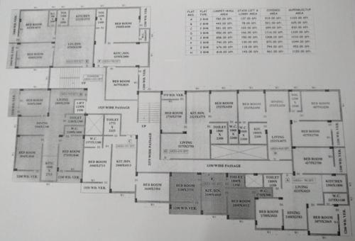  sabyasachi-apartment Sabyasachi Apartment Cluster Plan from 1st to 4th Floor