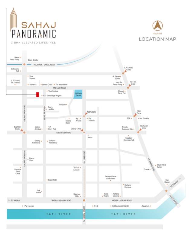  sahaj panoramic Location Plan