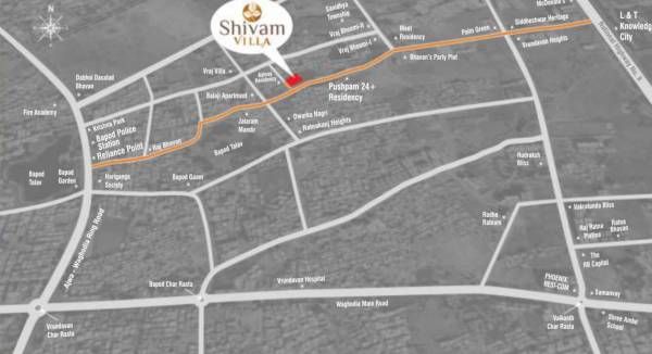  shivam-villa Location Plan