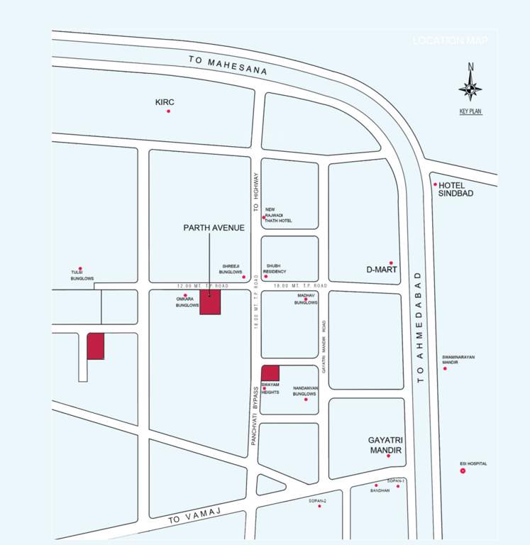  parth avenue Location Plan