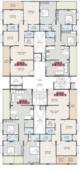  trilok-heights Cluster Plan
