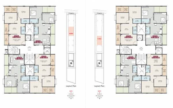  trilok-heights Cluster Plan