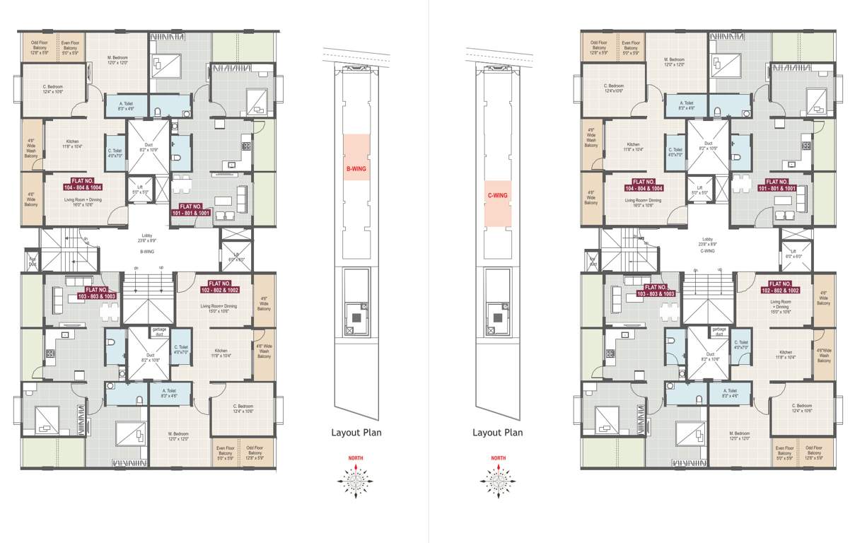  trilok heights Cluster Plan
