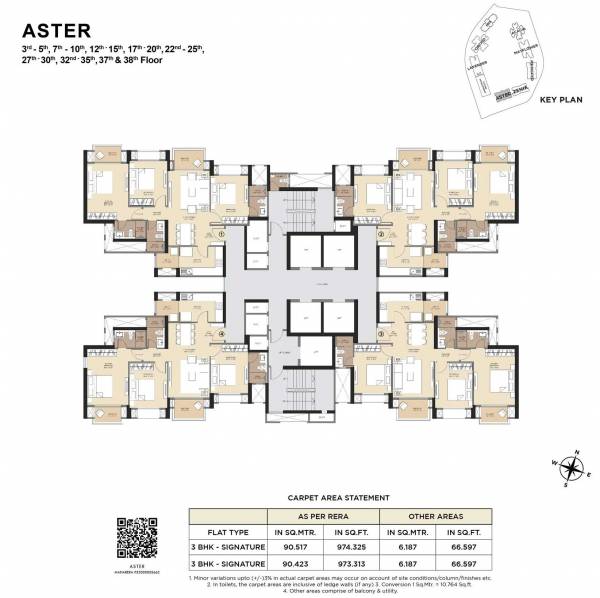  golden-willows Aster Cluster Plan