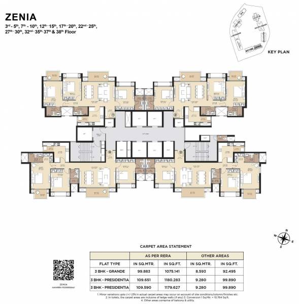  golden-willows Zenia Cluster Plan