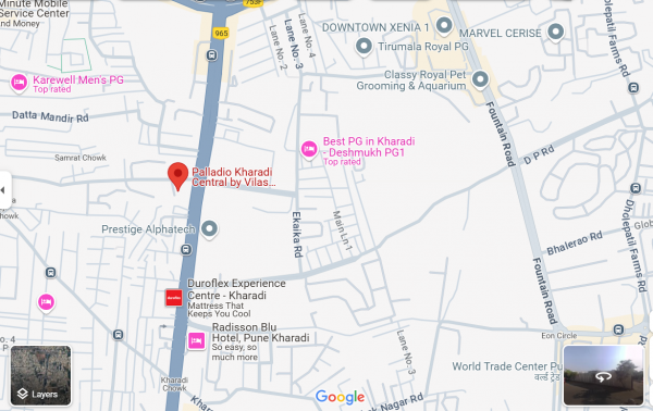  palladio-kharadi-central Location Plan