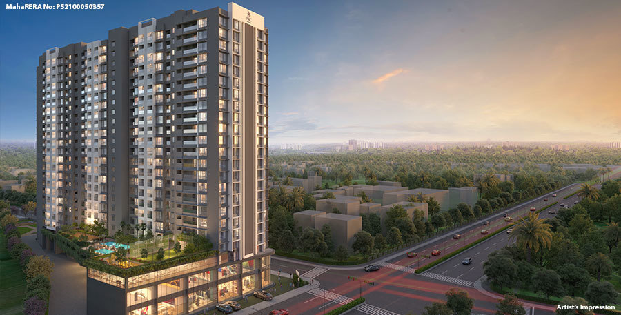  palladio kharadi central Elevation