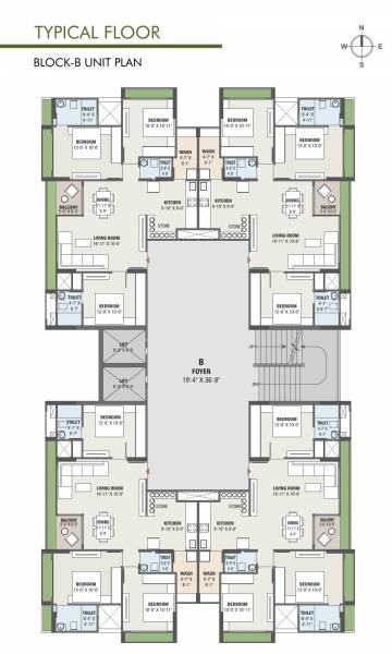  parmeshwar-nilayam Block B Cluster Plan