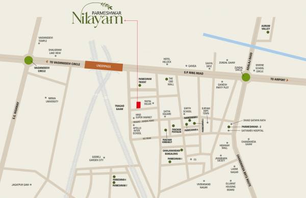  parmeshwar-nilayam Location Plan