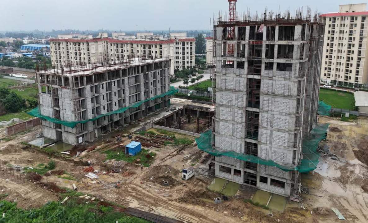  shere shalimar mannat extension 3 Tower M1 Construction Status Sept 25