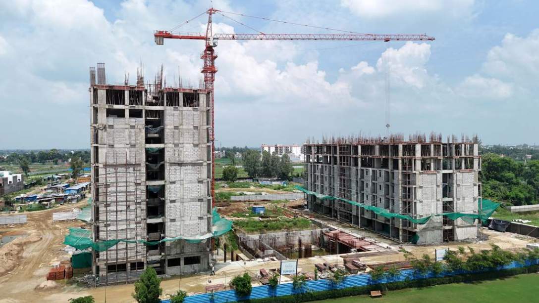  shere shalimar mannat extension 3 Tower M2 Construction Status Sept 25