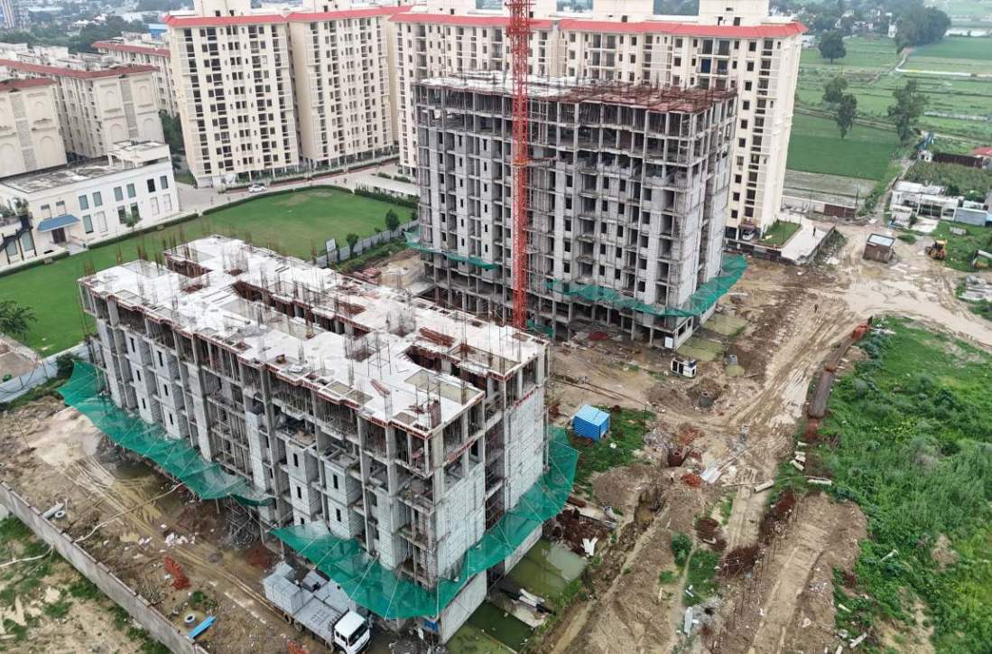  shere shalimar mannat extension 3 Tower N1 Construction Status Sept 25