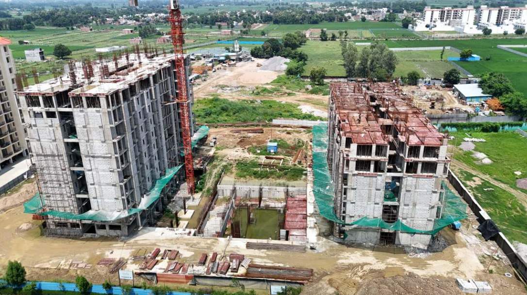  shere shalimar mannat extension 3 Tower N2 Construction Status Sept 25