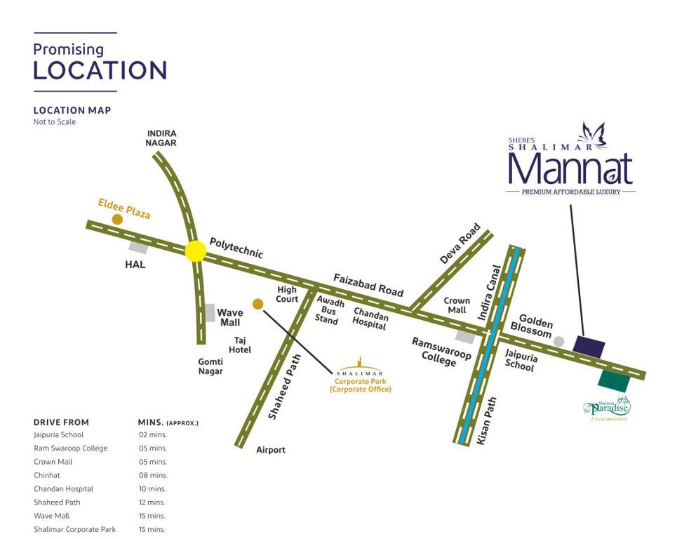  shere shalimar mannat extension 3 Location Plan