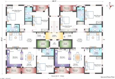  1st-boulevard Pushkar 1St Boulevard Second Floor Cluster Plan
