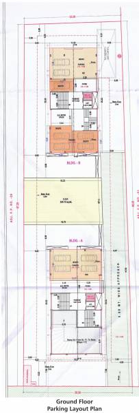  aura Building A, B Ground Cluster Plan
