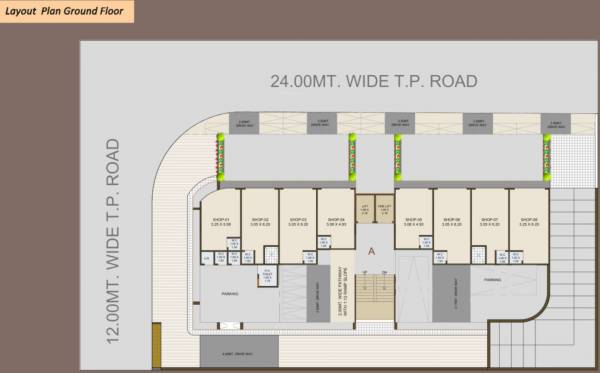  akshat-elegance A Ground Cluster Plan