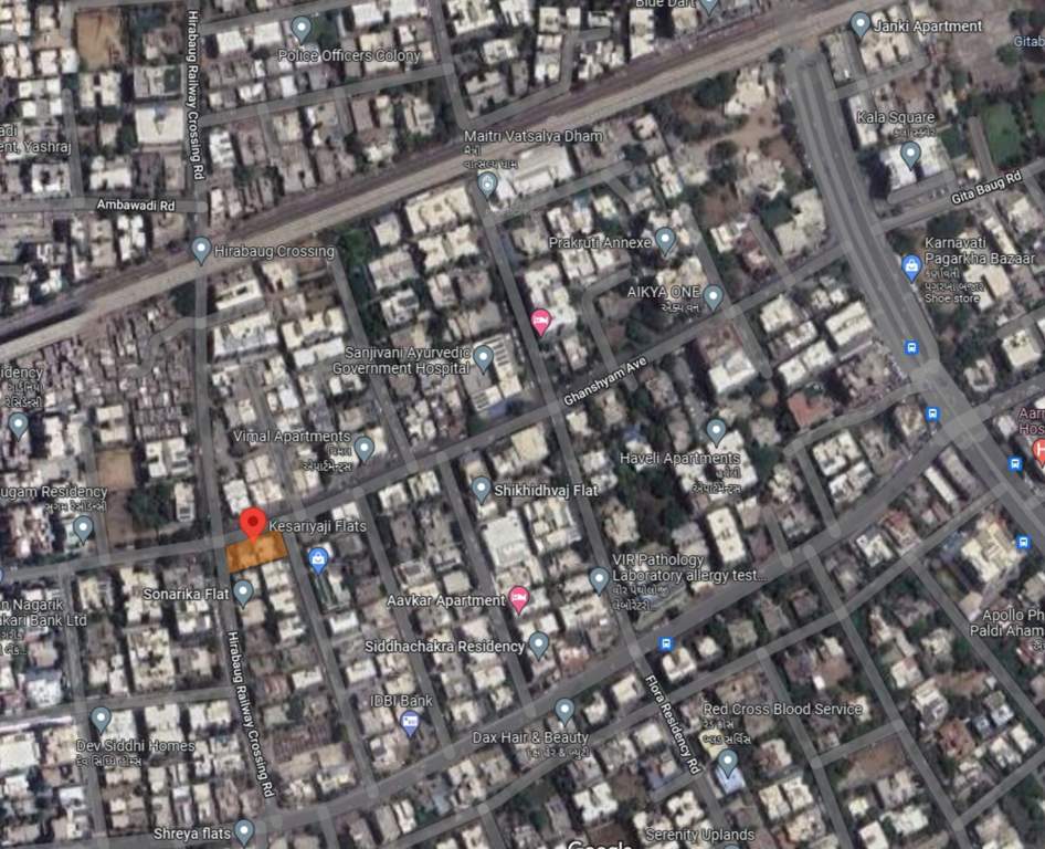  kesariyaji flats Location Plan