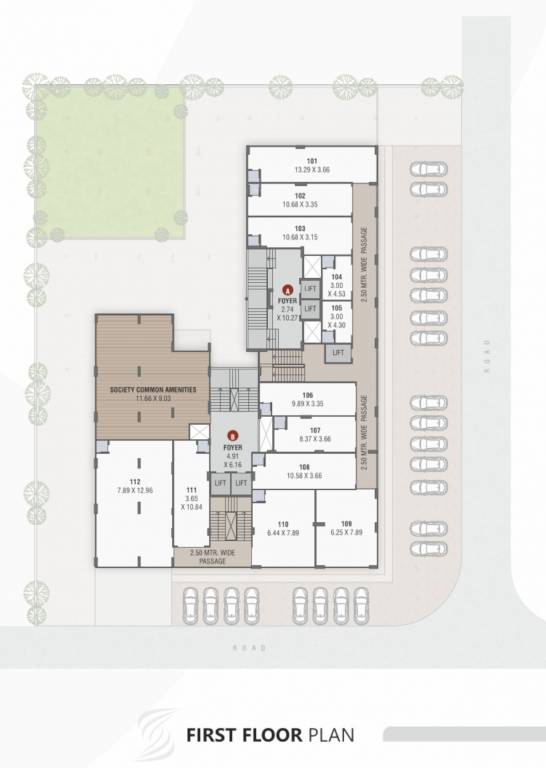  saharsh viera Block A Cluster Plan for 1st Floor